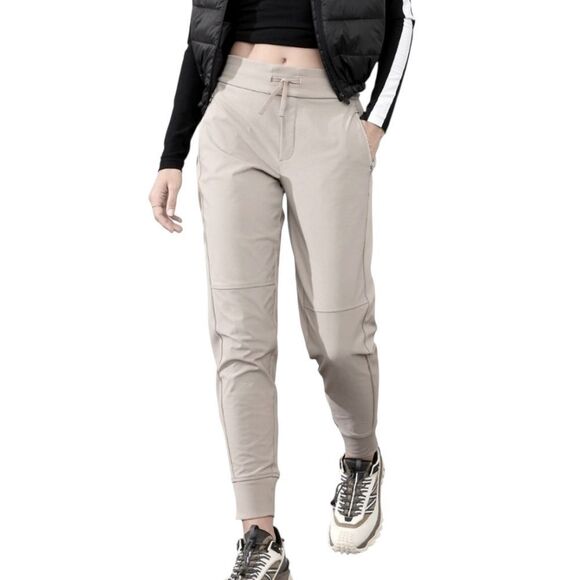 Athleta Light Gray Headlands Hybrid Trek Jogger Size 0 - Picture 1 of 12